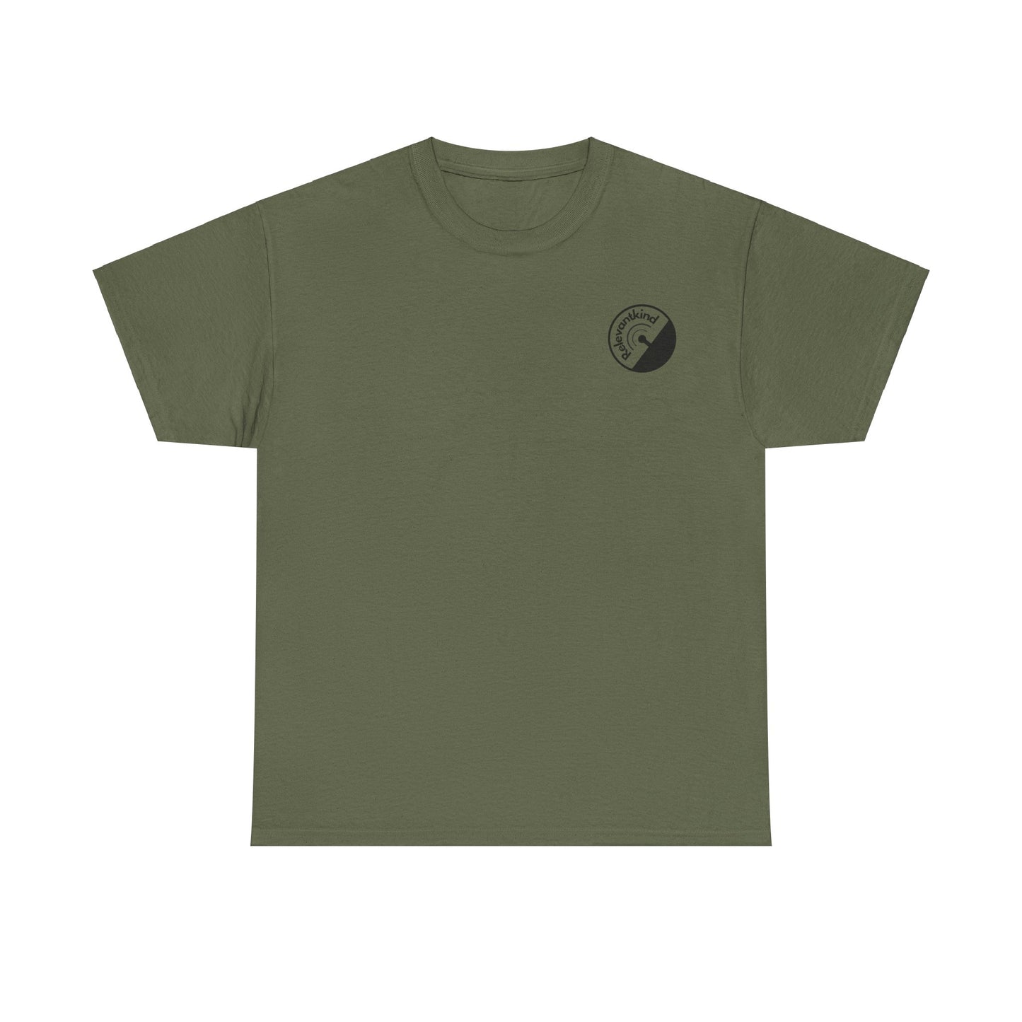 Bigfoot! Back Print - Unisex Adults Heavy Cotton Tee