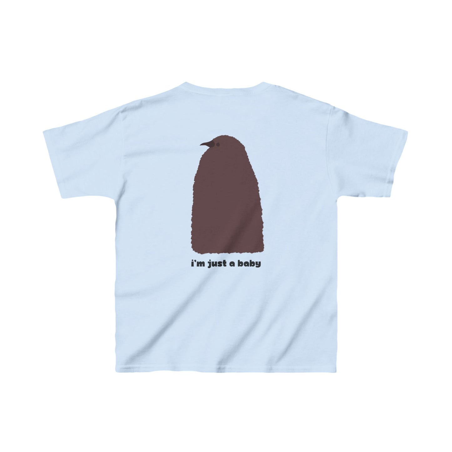 Pesto - I'm just a baby! Back Print - Kids Heavy Cotton™ Tee