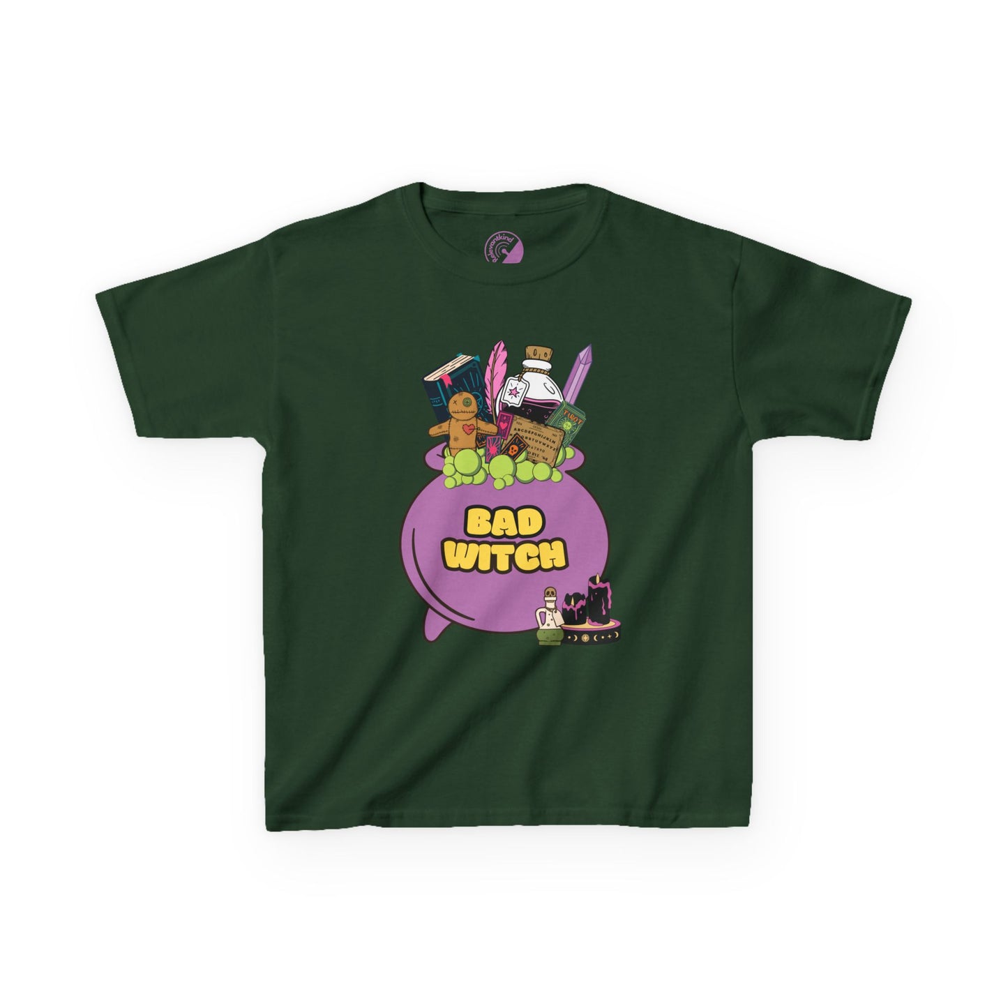 Bad Witch! Kids Heavy Cotton™ Tee