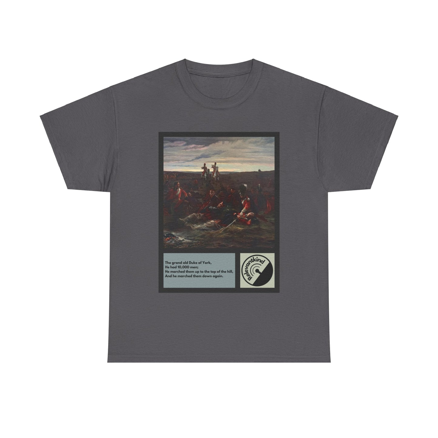 The grand old Duke of York! - Unisex Adults Heavy Cotton Tee