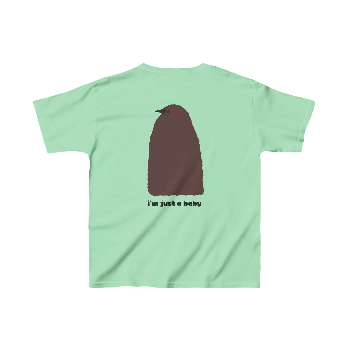 Pesto - I'm just a baby! Back Print - Kids Heavy Cotton™ Tee