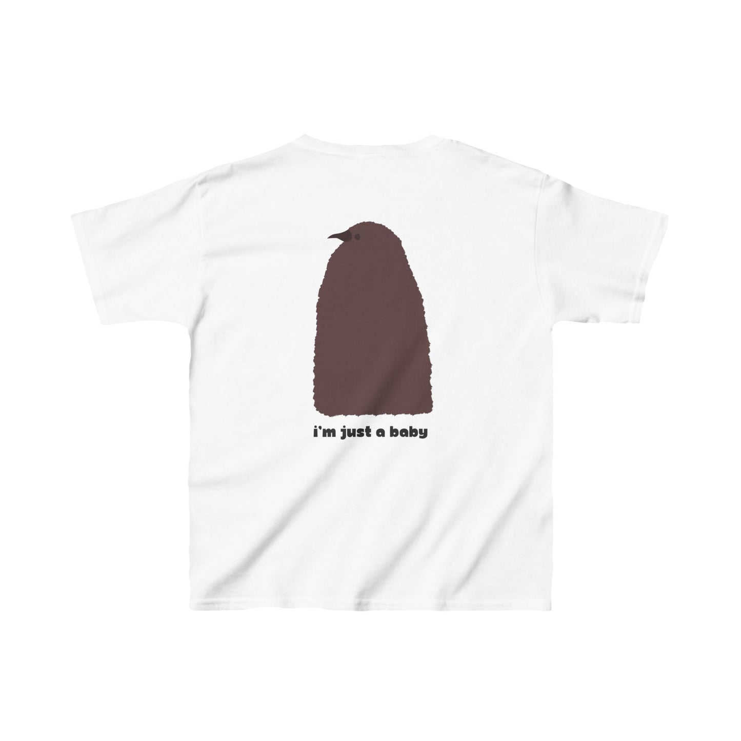 Pesto - I'm just a baby! Back Print - Kids Heavy Cotton™ Tee
