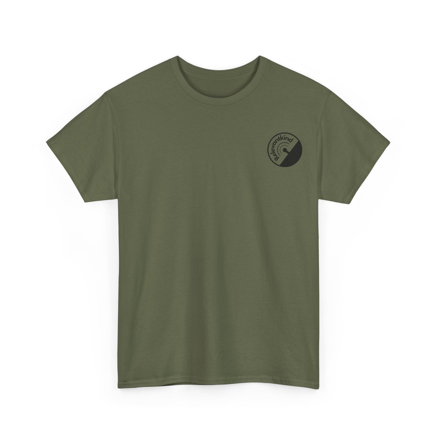 Bigfoot! Back Print - Unisex Adults Heavy Cotton Tee